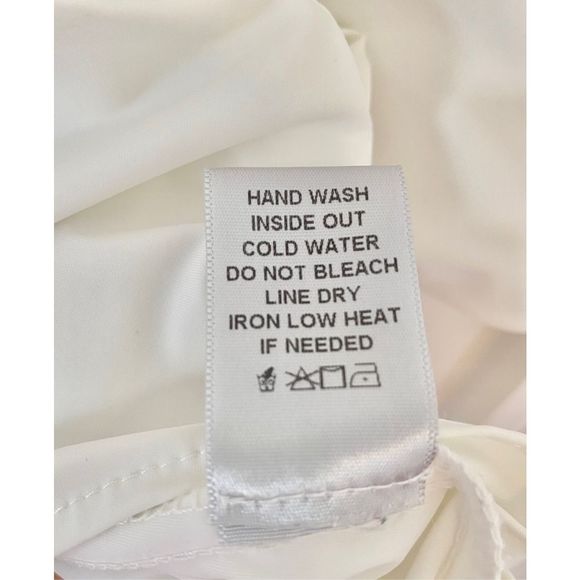 IC by Connie Oversized White Button Down Shirt/Tunic Sz XL - Picture 6 of 9